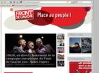 Site du Front de gauche