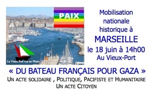 UJFP : C’est le blocus de Gaza qui est un scandale, et non la flottille internationale