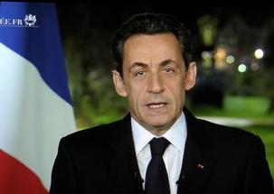 Nicolas Sarkozy met son échec sur le dos de la crise