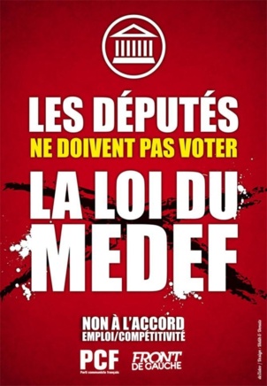 Non à l’accord CFDT-Medef !