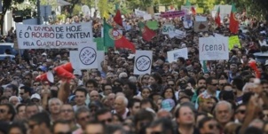 1,5 millions de portugais contre la troïka, l'Europe des marchés, pour un peuple souverain !