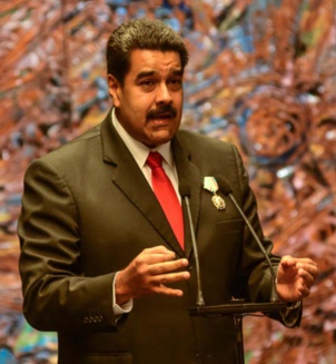 Cuba: Discours de Nicolas Maduro lors de la remise de l'Ordre de José Martí