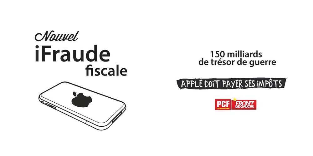 Apple doit payer ses impôts (PCF)