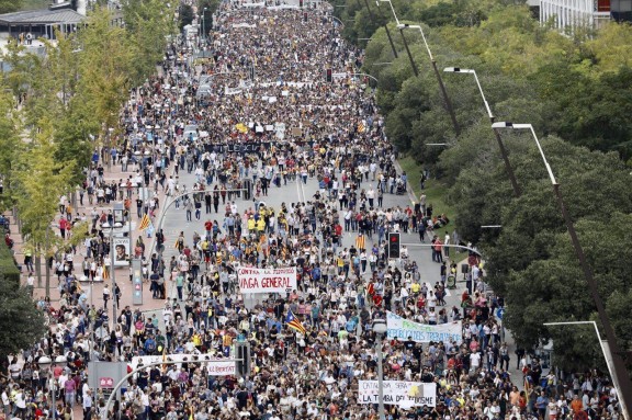 Retour en images sur la "Vaga General" en Catalogne