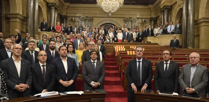 Le parlement catalan proclamera l’indépendance lundi prochain