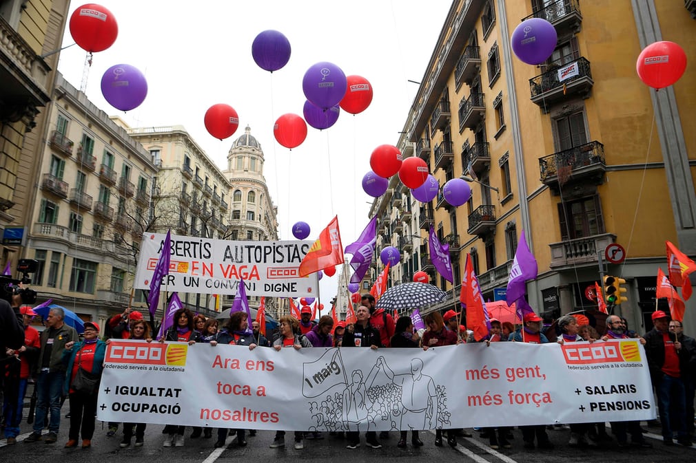 Tour du monde des manifestations du 1er Mai