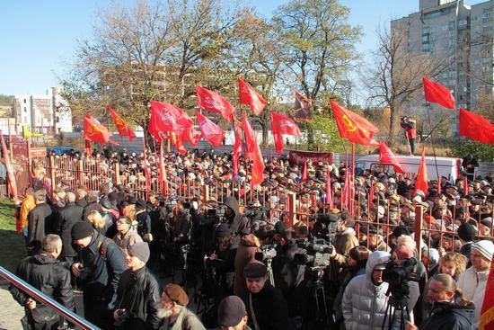 Ukraine: un monument à Staline pour le 94ème anniversaire de la Révolution d'Octobre