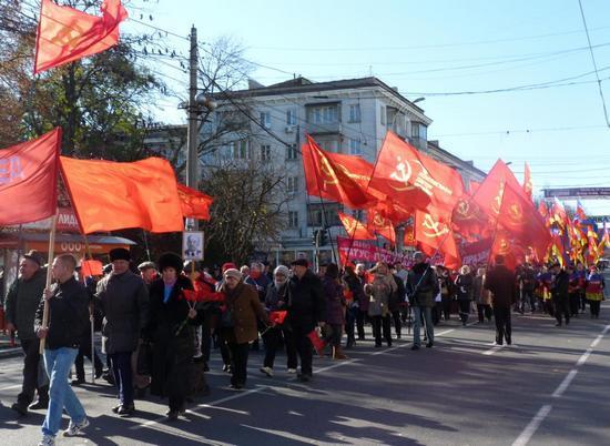 L'Ukraine a célébré les 94 ans de la Révolution d'Octobre