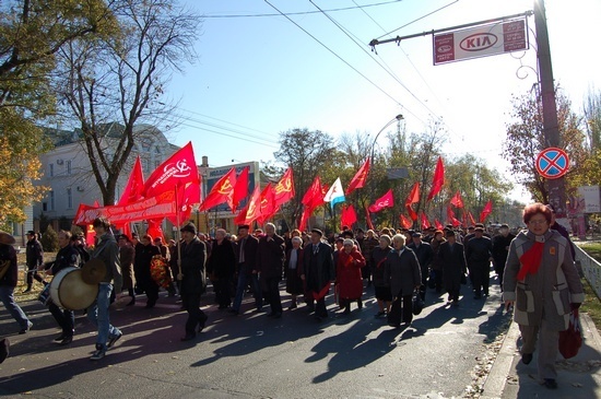 L'Ukraine a célébré les 94 ans de la Révolution d'Octobre