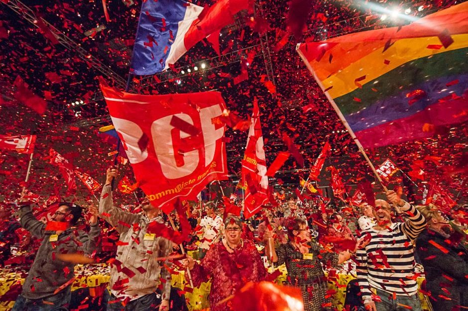 36e congrès du PCF - Salut à la CGT et Patrick Le Hyaric