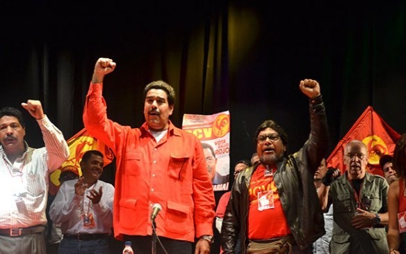 Le Parti communiste du Venezuela soutient la candidature de Nicolas Maduro pour la présidentielle du 14 avril