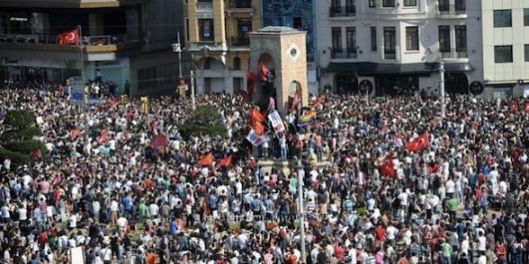 A Istanbul, la place Taksim au coeur de la contestation turque