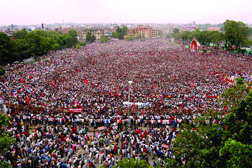 Meeting du CPN-UML