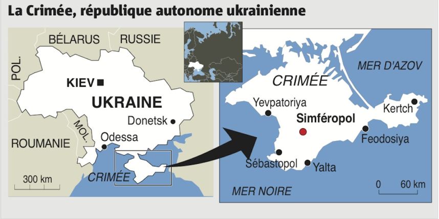 Ukraine: trois villes veulent intégrer la république de Crimée