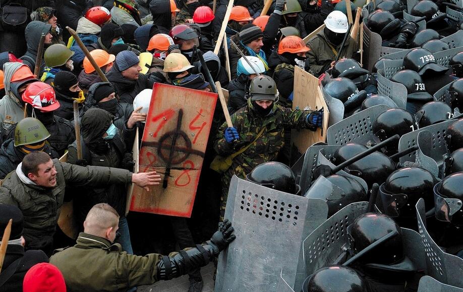 L'Europe reconnait enfin que les manifestations à Kiev n'étaient pas pacifiques