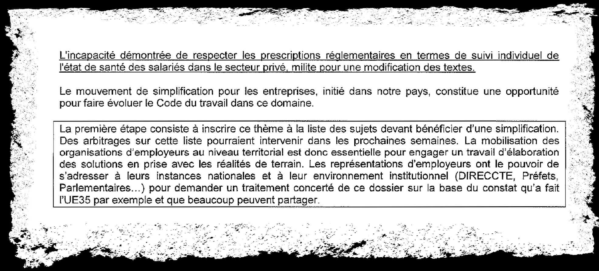 Révélation : Comment le patronat a prescrit à Valls la suppression de la médecine du travail