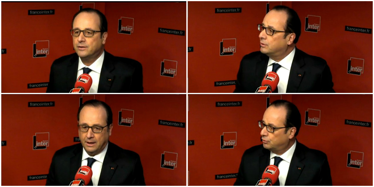 François Hollande sur Europe 1 (article de l'Huma + tweets de Pierre Laurent)