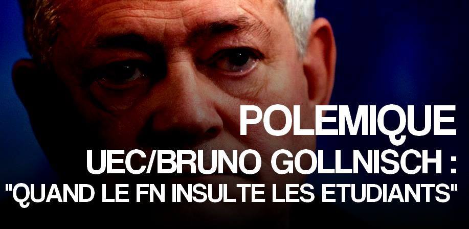 Bruno Gollnisch, négationniste avéré, n'a pas pu répandre ses idées nauséabondes à l'Universitaire de Strasbourg (UEC)