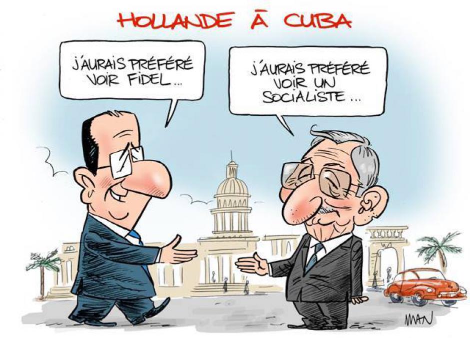 François Hollande à Cuba, et si on prenait exemple? (MJCF)