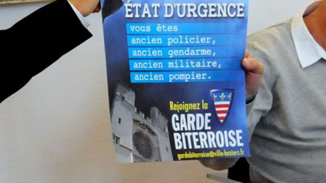 Béziers: Le tribunal administratif suspend la création de la « garde biterroise » du fasciste Robert Ménard