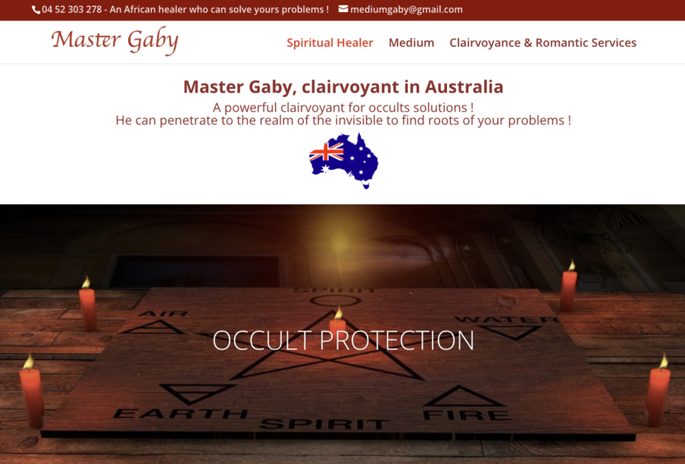 Master Amed Gaby Seeing Marabout Medium in, Adelaide, Gold Coast, in AUSTRALIA, Great genuine Medium Clairvoyant Authentic Powerful African Marabout, Tel+Whatsapp: Tel +61 452 303 278 - Ultimate rituals of love, luck, work, protection