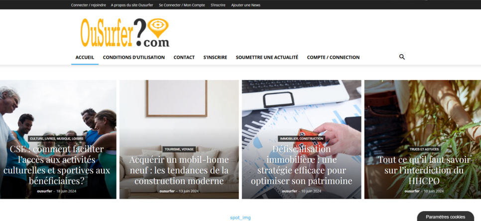 Ousurfer.com : Un super annuaire