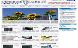 Les produits et services énérgie solaire Sénégal de Frédéric Nouaisser