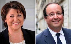 Aubry et Hollande, le face à face