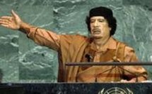 Kadhafi stigmatise les grandes puissances à l'Onu