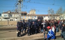 CPE, Blocage de la gare de Miramas