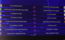 Les affiches des huitièmes de finale de la ligue des champions