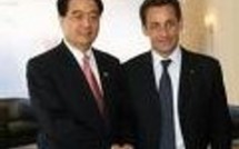 Nicolas Sarkozy EADS et ALSTOM en Chine pour une visite d'Etat