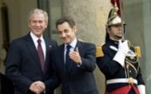 Actu Monde : Bush et Sarkozy affichent leurs convergences sur l'Iran et la Syrie