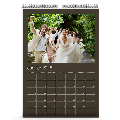 Créez un calendrier personnalisé avec vos propres photos